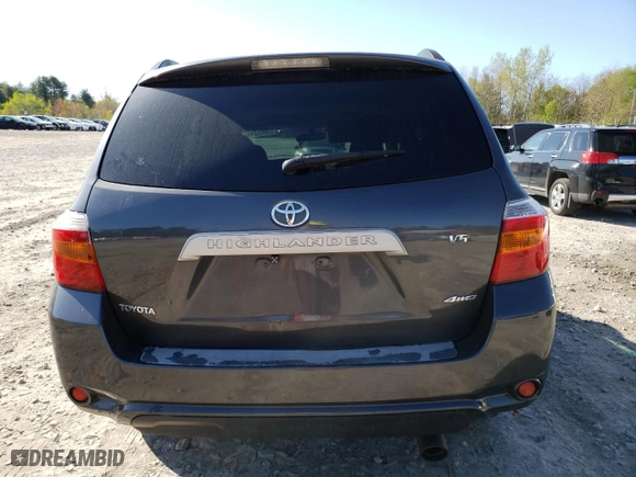 2009 Toyota Highlander with VIN JTEES41A492113798, listed as a Copart auction lot 53505214 with 236,358 mi miles and Clean Title. Bid and sale history available at carsss.com. Image 6.