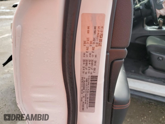 2017 Jeep Grand Cherokee 75th Anniversary with VIN 1C4RJEAG3HC696232, listed as a Copart auction lot 57362055 with 105,440 mi miles and Salvage title. Bid and sale history available at DreamBid. Image 13.