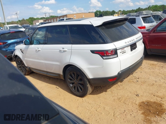 2016 Land Rover Range Rover Sport Dynamic with VIN SALWR2EF2GA549592, listed as a IAAI auction lot 42124624 with 113,630 mi miles and . Bid and sale history available at DreamBid. Image 3.