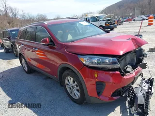2020 Kia Sorento LX with VIN 5XYPGDA36LG671455, listed as a IAAI auction lot 41771281 with 97,009 mi miles. Bid and sale history available at carsss.com. Image 1.