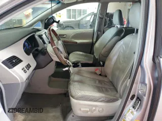 2011 Toyota Sienna XLE with VIN 5TDDK3DC7BS022837, listed as a Copart auction lot 60811445 with 210,732 mi miles and Salvage title. Bid and sale history available at DreamBid. Image 7.