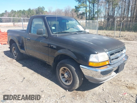 1999 Ford Ranger XL with VIN 1FTYR10C1XTA97856, listed as a IAAI auction lot 41505830 with 126,950 mi miles. Bid and sale history available at carsss.com. Image 1.