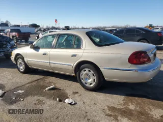 2002 Lincoln Continental with VIN 1LNHM97V92Y693261, listed as a Copart auction lot 88350795 with 100,809 mi miles and Clean Title. Bid and sale history available at carsss.com. Image 2.