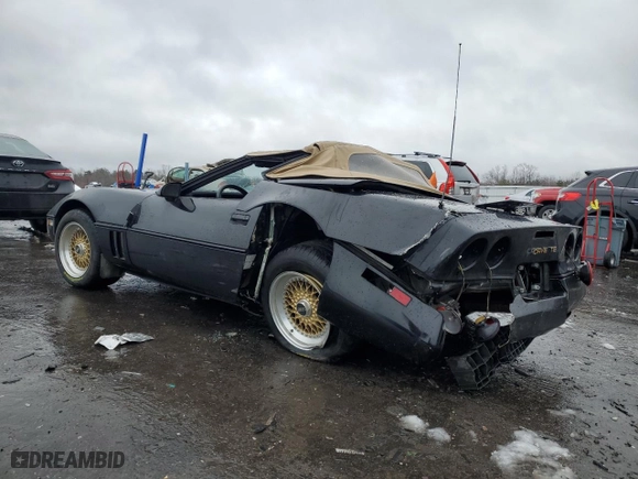 1987 Chevrolet Corvette with VIN 1G1YY3184H5119288, listed as a Copart auction lot 45191605 with 52,340 mi miles and Salvage Title. Bid and sale history available at carsss.com. Image 2.