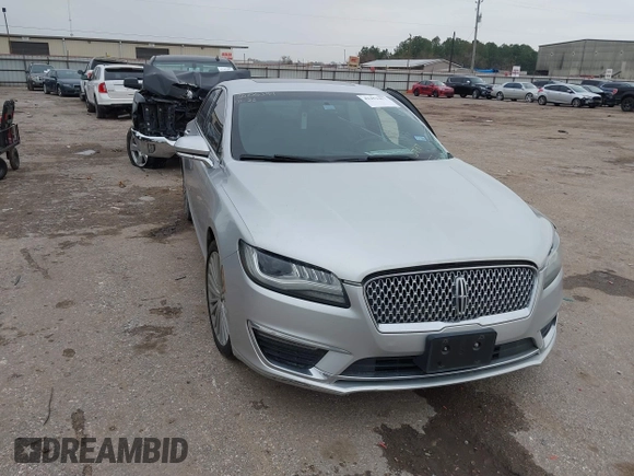 2017 Lincoln MKZ Select with VIN 3LN6L5CC9HR636797, listed as a IAAI auction lot 41453457 with 89,367 mi miles. Bid and sale history available at carsss.com. Image 1.