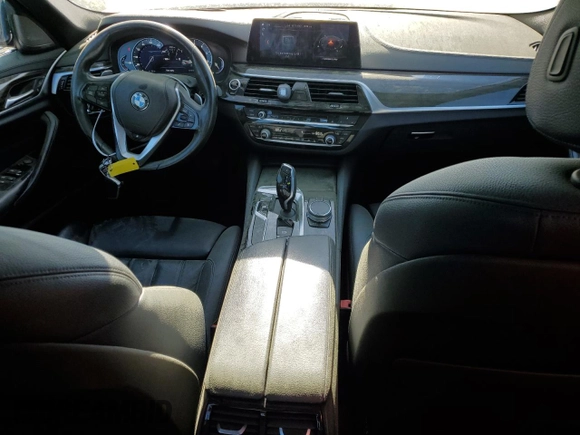 2017 BMW 5 Series 530i xDrive with VIN WBAJA7C30HWA70347, listed as a Copart auction lot 49406155 with 89,908 mi miles and Salvage Title. Bid and sale history available at carsss.com. Image 8.