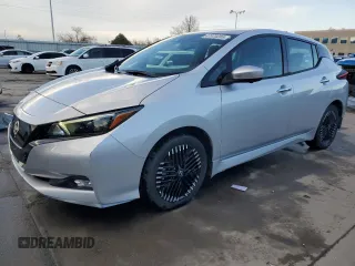 2023 Nissan LEAF SV Plus with VIN 1N4CZ1CVXPC561143, listed as a Copart auction lot 47823285 with 11,064 mi miles and Salvage Title. Bid and sale history available at DreamBid. Image 1.