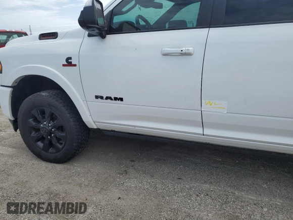 2022 Ram 2500 Limited with VIN 3C6UR5TL3NG162080, listed as a Copart auction lot 76004814 with 42,137 mi miles and Salvage title. Bid and sale history available at DreamBid. Image 12.