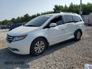 2014 Honda Odyssey EX-L with VIN 5FNRL5H66EB117126, listed as a Copart auction lot 59030195 with 149,315 mi miles and Clean title. Bid and sale history available at DreamBid. Image 1.