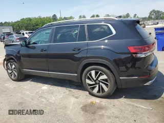 2025 Volkswagen Atlas SEL with VIN 1V2BR2CA9SC542132, listed as a Copart auction lot 55253345 with 949 mi miles and Salvage title. Bid and sale history available at DreamBid. Image 2.