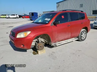 2007 Toyota RAV4 with VIN JTMZD33V376026281, listed as a Copart auction lot 54160095 with 203,286 mi miles and Salvage Title. Bid and sale history available at carsss.com. Image 1.