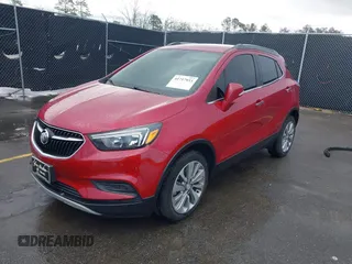 2018 Buick Encore Preferred with VIN KL4CJASB7JB701262, listed as a IAAI auction lot 41717933 with 55,321 mi miles. Bid and sale history available at carsss.com. Image 17.