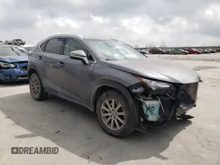 2017 Lexus NX with VIN JTJYARBZ7H2062539, listed as a Copart auction lot 48854705 with 71,574 mi miles and Salvage Title. Bid and sale history available at carsss.com. Image 4.