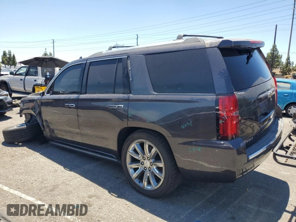 2017 Chevrolet Tahoe Premier with VIN 1GNSCCKC7HR241402, listed as a Copart auction lot 63127315 with 127,273 mi miles and Salvage title. Bid and sale history available at DreamBid. Image 2.
