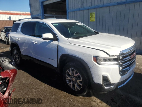 2023 GMC Acadia SLT with VIN 1GKKNML47PZ124812, listed as a Copart auction lot 42455465 with 87,116 mi miles and Salvage Title. Bid and sale history available at DreamBid. Image 4.