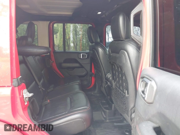 2018 Jeep Wrangler Unlimited Rubicon with VIN 1C4HJXFG3JW273266, listed as a IAAI auction lot 42093919 with 90,700 mi miles and . Bid and sale history available at DreamBid. Image 8.