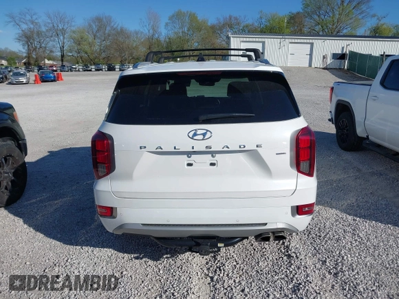2021 Hyundai Palisade Limited z VIN KM8R5DHE2MU295886, wystawiony jako IAAI lot #42013594 z przebiegiem 27 883 mil mil oraz . Historia ofert i sprzedaży dostępna na DreamBid. Obrazek 16.