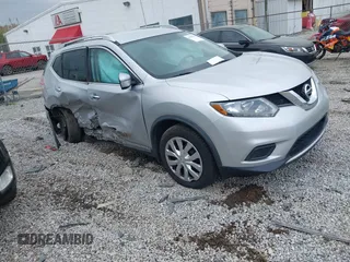 2016 Nissan Rogue SV with VIN JN8AT2MT0GW015301, listed as a IAAI auction lot 41930831 with 113,055 mi miles and . Bid and sale history available at carsss.com. Image 1.