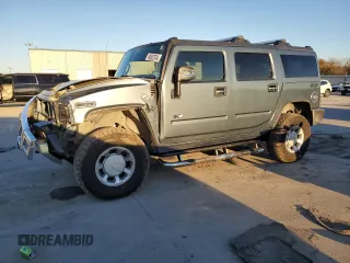 2008 Hummer H2 SUV with VIN 5GRGN23858H104217, listed as a Copart auction lot 84522734 with 122,420 mi miles and Salvage Title. Bid and sale history available at carsss.com. Image 1.