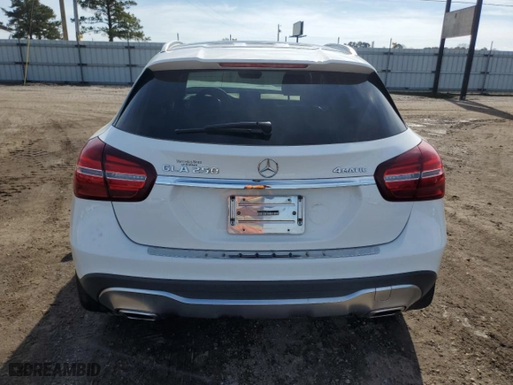 2018 Mercedes-Benz GLA with VIN WDCTG4GB4JJ487801, listed as a Copart auction lot 48733235 with 75,468 mi miles and Salvage Title. Bid and sale history available at carsss.com. Image 6.