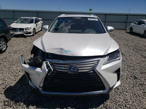 2017 Lexus RX with VIN 2T2BGMCA1HC017001, listed as a Copart auction lot 65422504 with 112,641 mi miles and Salvage Title. Bid and sale history available at carsss.com. Image 5.