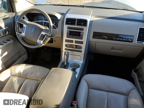 2009 Lincoln MKX with VIN 2LMDU68C59BJ11520, listed as a Copart auction lot 86328924 with 130,847 mi miles and Non Repairable. Bid and sale history available at DreamBid. Image 8.