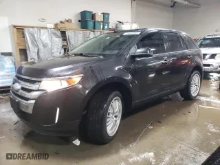 2012 Ford Edge SEL with VIN 2FMDK4JC2CBA95803, listed as a Copart auction lot 45644895 with 162,518 mi miles and Salvage Title. Bid and sale history available at carsss.com. Image 1.
