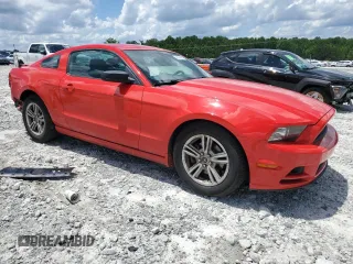 2014 Ford Mustang V6 with VIN 1ZVBP8AM5E5286617, listed as a Copart auction lot 61074515 with 139,231 mi miles and Salvage title. Bid and sale history available at DreamBid. Image 4.