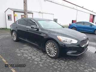 2015 Kia K900 Luxury with VIN KNALW4D46F6025309, listed as a IAAI auction lot 41316628 with 152,925 mi miles. Bid and sale history available at carsss.com. Image 1.