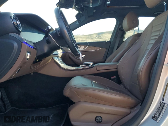 2019 Mercedes-Benz E-Class E 300 with VIN WDDZF4KB1KA599828, listed as a Copart auction lot 48410095 with 46,444 mi miles and Salvage Title. Bid and sale history available at carsss.com. Image 7.