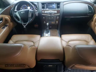 2017 Infiniti QX80 z VIN JN8AZ2NF3H9644669, wystawiony jako Copart lot #44648645 z przebiegiem 144 021 mil mil oraz Czysty tytuł • Clean title. Historia ofert i sprzedaży dostępna na DreamBid. Obrazek 8.