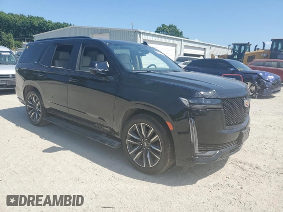 2021 Cadillac Escalade Sport Platinum z VIN 1GYS4GKL1MR204704, wystawiony jako Copart lot #60263974 z przebiegiem 46 336 mil mil oraz Szkoda całkowita • Salvage title. Historia ofert i sprzedaży dostępna na DreamBid. Obrazek 4.