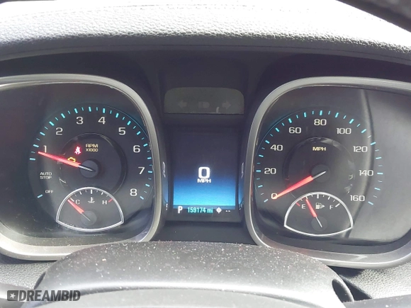 2015 Chevrolet Malibu LTZ with VIN 1G11F5SL7FF161578, listed as a IAAI auction lot 41291577 with 159,174 mi miles. Bid and sale history available at carsss.com. Image 7.