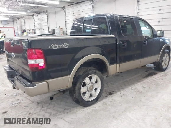 2006 Ford F-150 XLT with VIN 1FTPW14566KB60177, listed as a IAAI auction lot 42041303 with 136,847 mi miles. Bid and sale history available at carsss.com. Image 4.