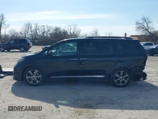 2015 Toyota Sienna SE with VIN 5TDXK3DC9FS652765, listed as a IAAI auction lot 41723922 with 105,679 mi miles. Bid and sale history available at carsss.com. Image 15.