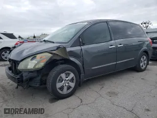 2007 Nissan Quest with VIN 5N1BV28U27N113597, listed as a Copart auction lot 51263005 with 150,963 mi miles and Salvage Title. Bid and sale history available at carsss.com. Image 1.