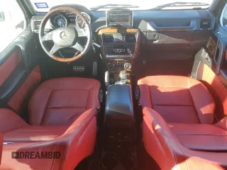 2014 Mercedes-Benz G-Class G 63 AMG with VIN WDCYC7DFXEX216271, listed as a Copart auction lot 42765135 with 59,864 mi miles and Salvage Title. Bid and sale history available at carsss.com. Image 8.