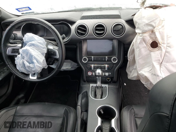 2022 Ford Mustang GT with VIN 1FA6P8CF0N5123558, listed as a Copart auction lot 83417194 with Not Provided miles and Salvage Title. Bid and sale history available at DreamBid. Image 8.