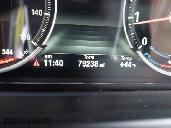 2015 BMW 7 Series 750Li xDrive with VIN WBAYF8C5XFD655174, listed as a IAAI auction lot 41480525 with 79,238 mi miles and . Bid and sale history available at carsss.com. Image 7.