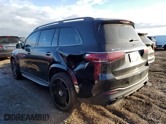 2021 Mercedes-Benz GLS with VIN 4JGFF8KE6MA561735, listed as a Copart auction lot 83317364 with 31,940 mi miles and Salvage Title. Bid and sale history available at carsss.com. Image 2.