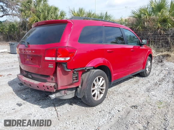 2015 Dodge Journey SXT with VIN 3C4PDCBG8FT604938, listed as a IAAI auction lot 41454168 with 146,767 mi miles. Bid and sale history available at carsss.com. Image 4.