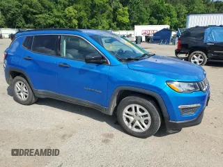 2019 Jeep Compass Sport z VIN 3C4NJCAB4KT699479, wystawiony jako Copart lot #57969445 z przebiegiem 97 621 mil mil oraz Szkoda całkowita • Salvage title. Historia ofert i sprzedaży dostępna na DreamBid. Obrazek 4.