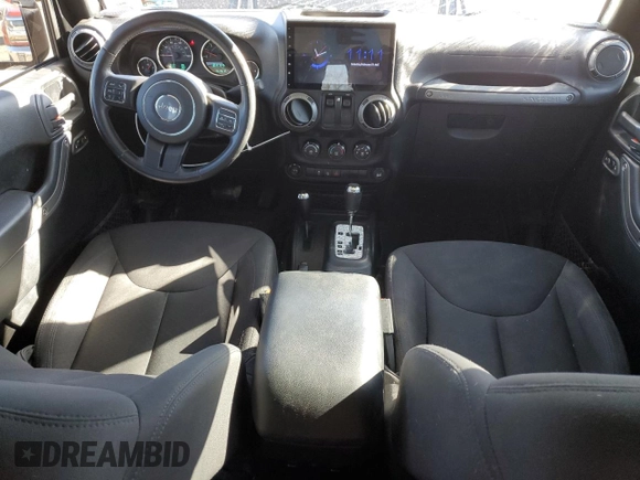 2016 Jeep Wrangler Black Bear with VIN 1C4AJWAG9GL230693, listed as a Copart auction lot 43350885 with 75,761 mi miles and Salvage title. Bid and sale history available at DreamBid. Image 8.