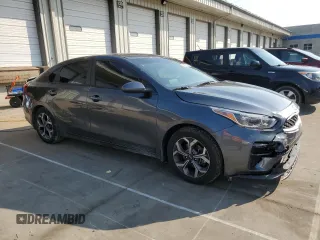 2021 Kia Forte LXS with VIN 3KPF24AD4ME363556, listed as a Copart auction lot 58812105 with 72,407 mi miles and Salvage title. Bid and sale history available at DreamBid. Image 4.
