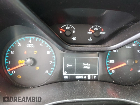 2016 Chevrolet Colorado 2WD WT with VIN 1GCGSBEA1G1387670, listed as a Copart auction lot 47620285 with 162,822 mi miles and Salvage title. Bid and sale history available at DreamBid. Image 9.