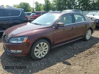 2014 Volkswagen Passat SE with VIN 1VWBM7A31EC040895, listed as a Copart auction lot 63434395 with 161,453 mi miles and Clean title. Bid and sale history available at DreamBid. Image 1.