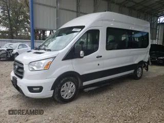2021 Ford Transit Passenger XL with VIN 1FBAX2X80MKA32064, listed as a Copart auction lot 79286544 with 96,681 mi miles and Salvage Title. Bid and sale history available at DreamBid. Image 1.