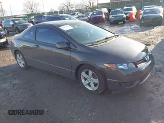 2008 Honda Civic Cpe EX with VIN 2HGFG12808H519105, listed as a IAAI auction lot 41209203 with 102,278 mi miles. Bid and sale history available at carsss.com. Image 1.