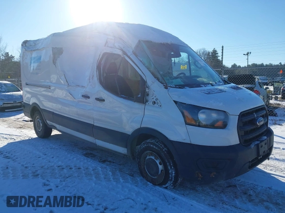 2020 Ford Transit Cargo with VIN 1FTBR1C8XLKA61080, listed as a IAAI auction lot 41191954 with 146,900 mi miles and . Bid and sale history available at DreamBid. Image 1.