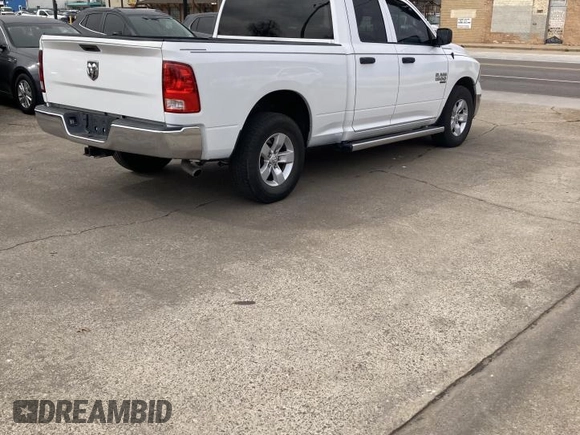 2019 Ram 1500 Classic Tradesman with VIN 1C6RR6FG4KS613533, listed as a Copart auction lot 49158585 with 28,500 mi miles and Clean Title. Bid and sale history available at carsss.com. Image 4.